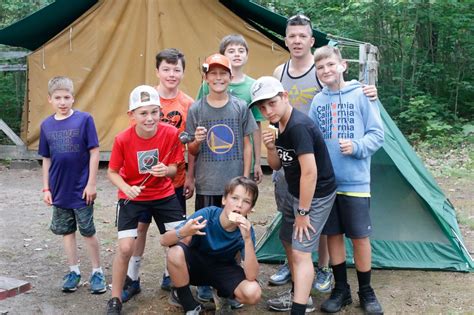 Boys At Camp